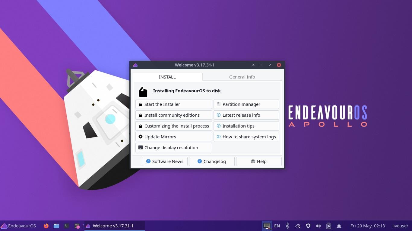 Che cos'è EndeavourOS Linux?
