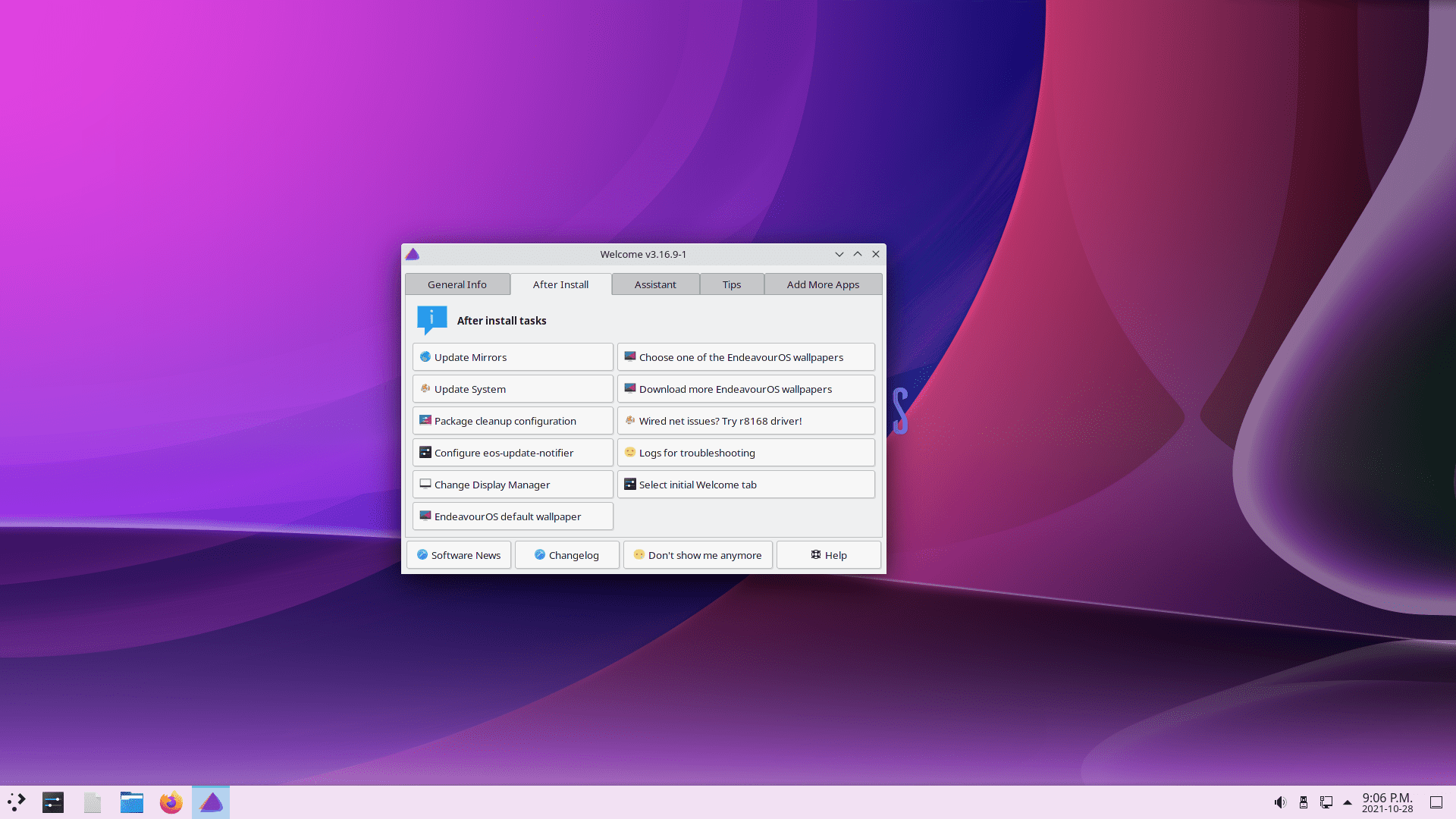 Ubuntu ed EndeavourOS