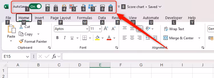 Navigazione rapida in Microsoft Excel