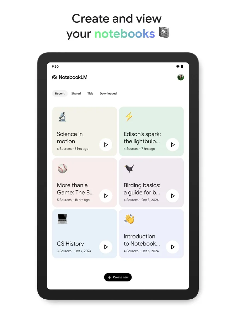 Dettagli sul Lancio di NotebookLM App a Google I/O 2025