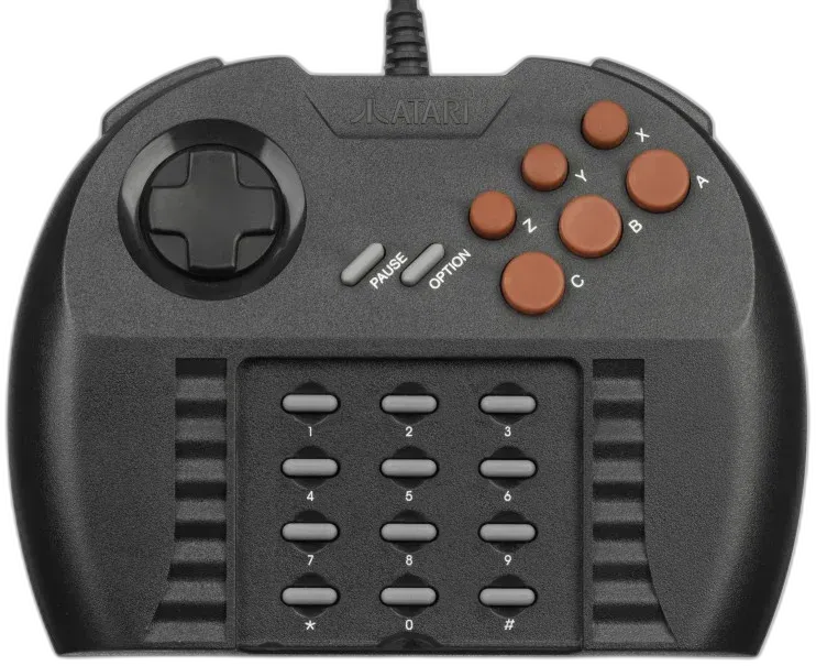 Controller Atari Jaguar – La Scommessa Inusuale che Non Ha Funzionato