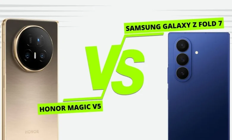 Honor Magic V5 vs Galaxy X Fold 7: il confronto dei migliori pieghevoli 2025