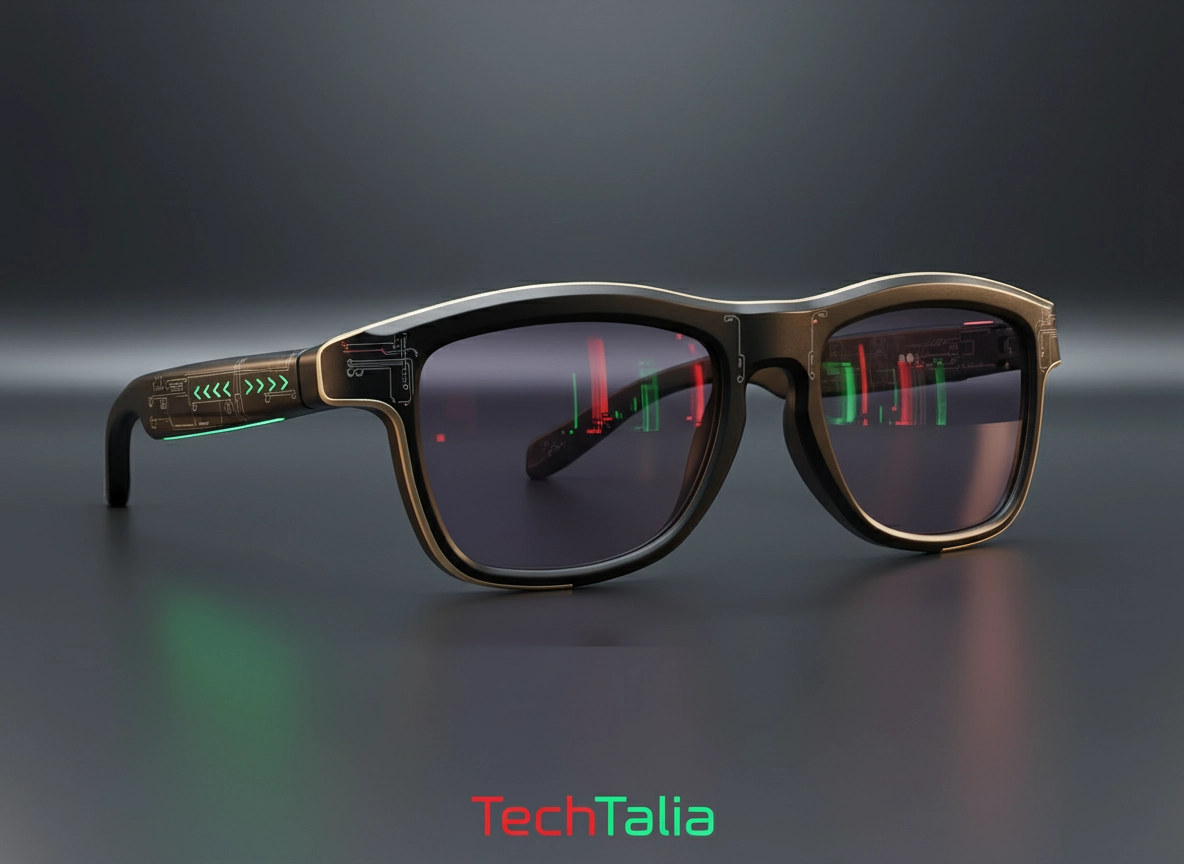 VisionShift: smart glasses con lenti elettrocromatiche e AI