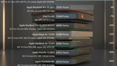 Apple M5: Benchmarks Geekbench svela 17% di performance