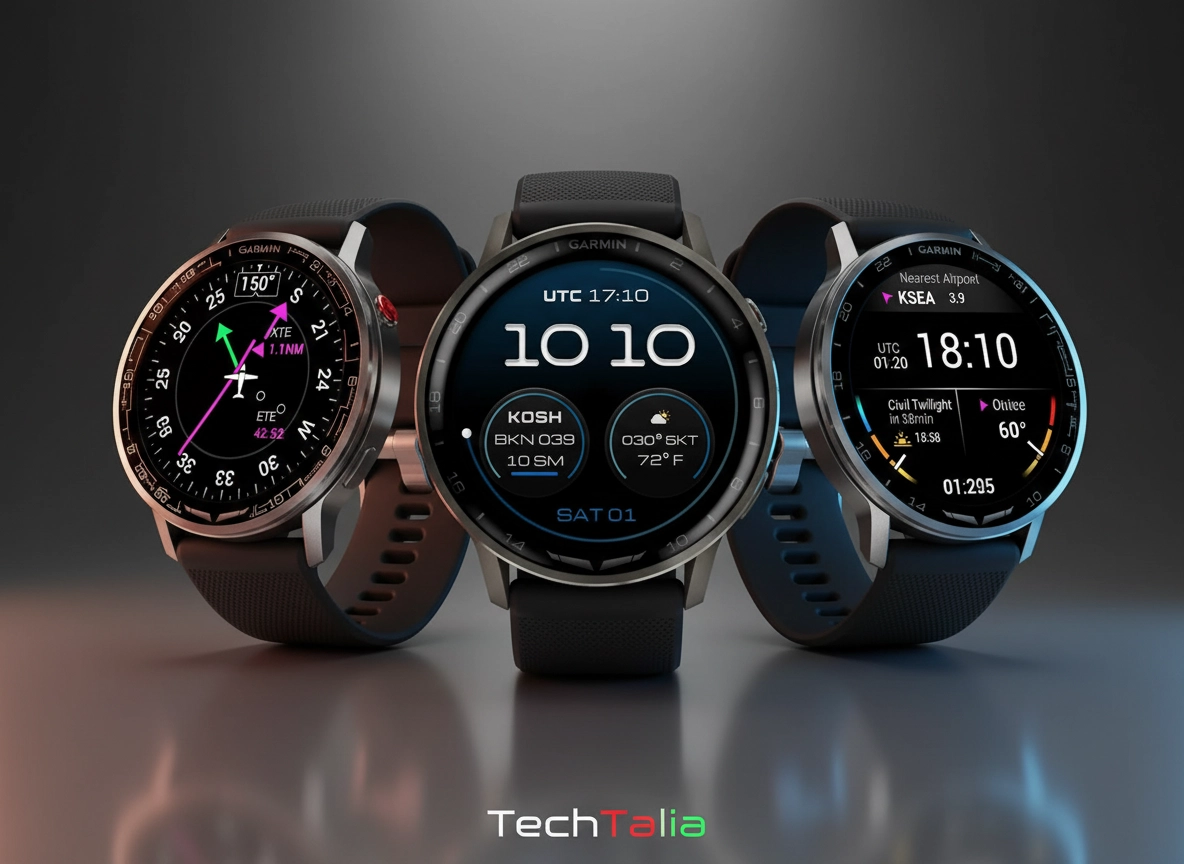 Garmin D2 Air X15: Smartwatch con AMOLED e LED per Piloti