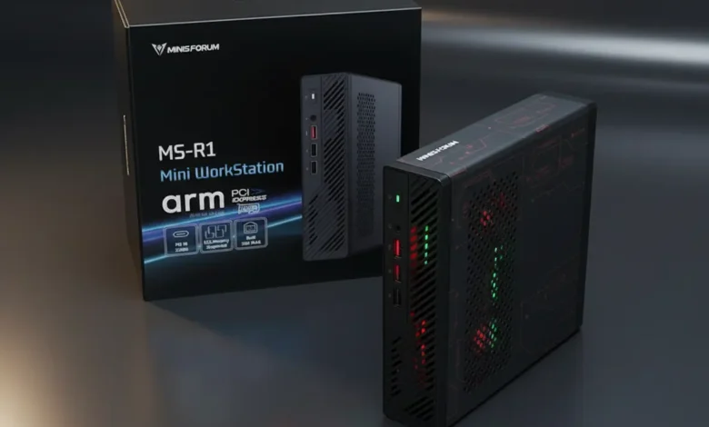 Minisforum MS-R1: Mini PC ARM con supporto dGPU