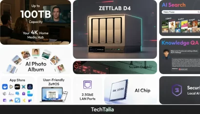 Revisione Zettlab D4: Test hands-on di un NAS AI da 100TB
